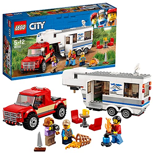 レゴ(LEGO) シティ キャンプバンとピックアップトラック 60182 ブロック おもちゃ 男の子