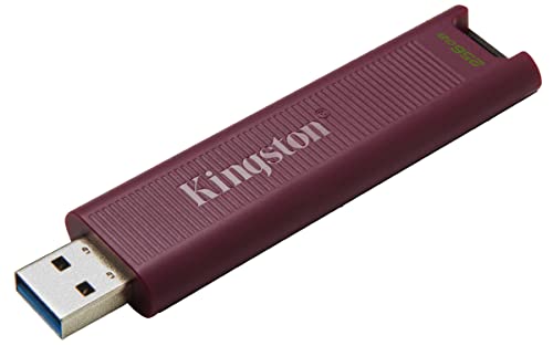 キングストンテクノロジー Kingston キングストン 超高速USBメモリ 256GB USB3.2 Gen2 読出最大1000MB/秒 直挿スティック型 ポータブル D