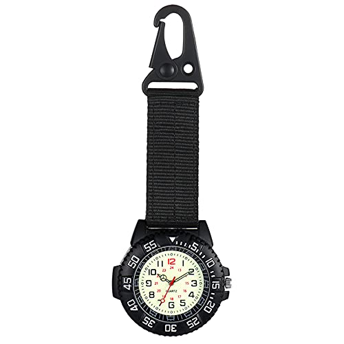 ＪＥＷＥＬＲＹＷＥ ナースウォッチ デジタル表示 時計キーホルダー シンプル バッグ 登山 懐中時計