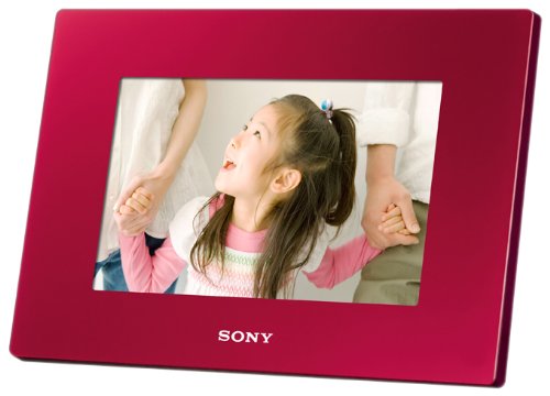 ソニー SONY デジタルフォトフレーム S-Frame DR720 7.0型 内蔵メモリー2GB レッド DPF-D720/R