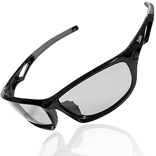 [冒険王] サングラス 偏光サングラス 薄い色 偏光グラス 明るい スポーツサングラス 見やすい ドライブサングラス ライトカラー 釣り BB1
