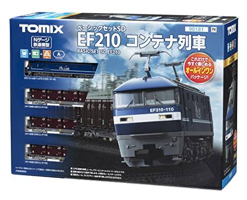 TOMIX Nゲージ ベーシックセット SD EF210 コンテナ列車セット 90181 鉄道模型 入門セット