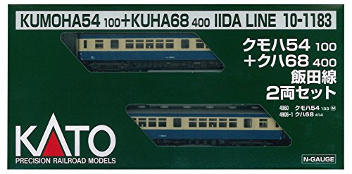 KATO Nゲージ クモハ54100+クハ68400 飯田線 2両セット 10-1183 鉄道模型 電車
