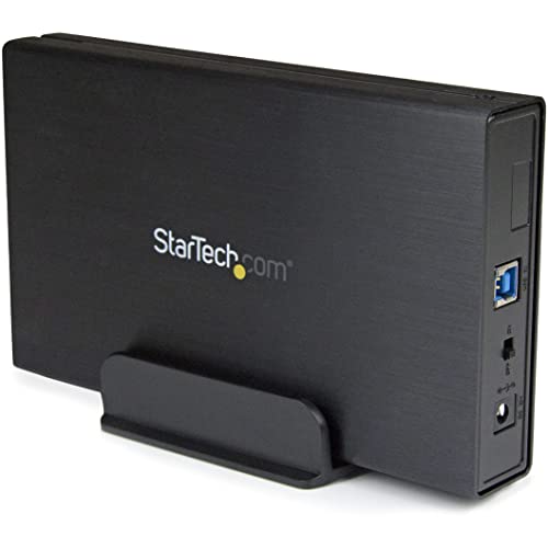 StarTech.com 外付け3.5インチSATA SSD/HDDケース USB 3.1Gen 2(10 Gbps) S351BU313