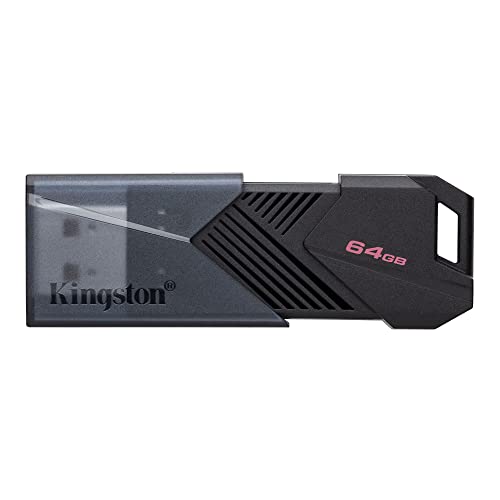 キングストンテクノロジー Kingston USBメモリ 64GB USB3.2(Gen1)/3.0 スライド式 DataTraveler Exodia Onyx DTXON/64GB 5年