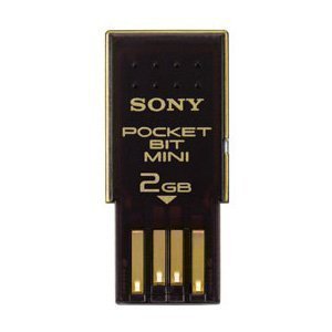 SONY ポケットビット ミニ 2GB ハイスペック ブラック USM2GHX B