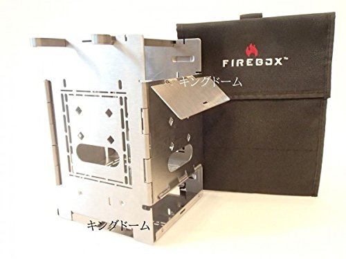 FIREBOX(ファイヤーボックス) バーベキューコンロ・焚火台 G2 ストーブ本体+専用ケース 5インチ ウッドストーブ 2点セット 【日本正規品