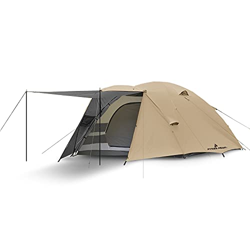PYKES PEAK(パイクスピーク) テント ファミリー 4人用〜6人用 大型テント 大人数 キャンプ 広々使える 組み立てカンタン パーティードー
