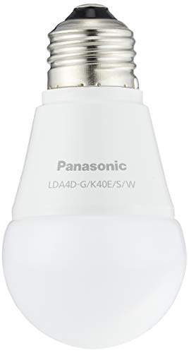 パナソニック LED電球 口金直径26mm 電球40W形相当 昼光色相当(4.4W) 一般電球・広配光タイプ 密閉形器具対応 LDA4DGK40ESW